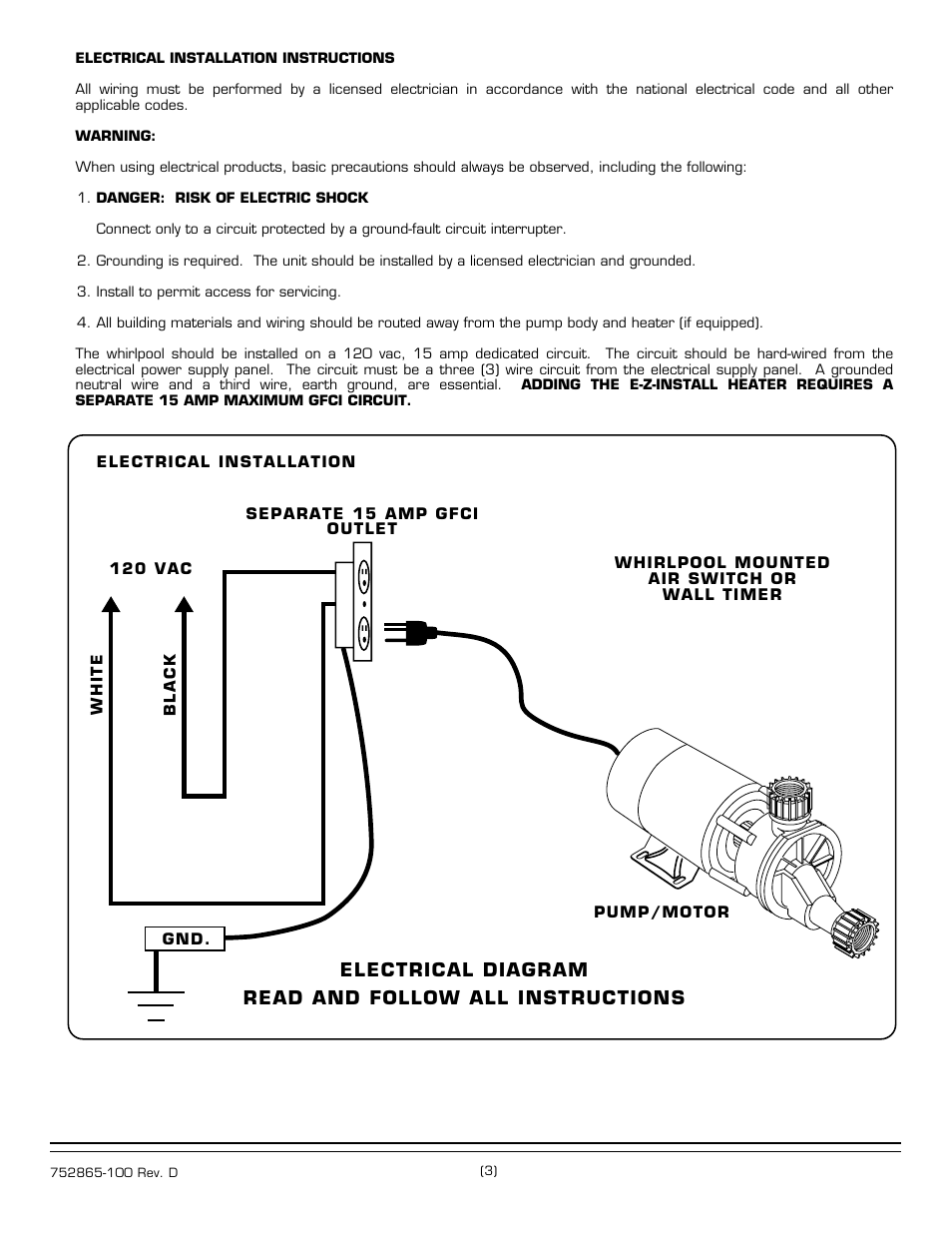 American Standard Williamsburg Elite 2805E SERIES User Manual | Page 3 / 4