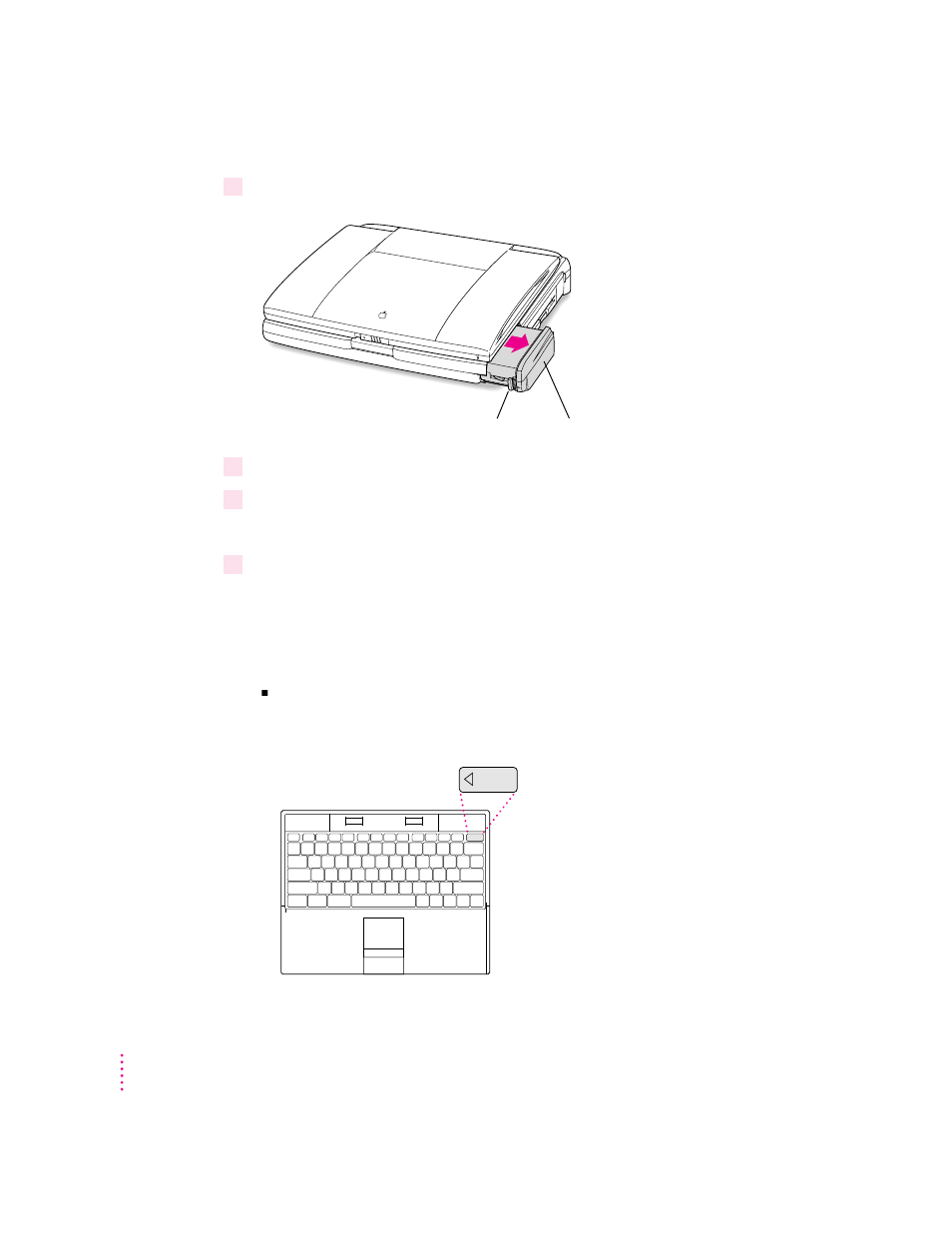 Turning the computer on | Apple PowerBook (3400 series) User Manual | Page 14 / 207