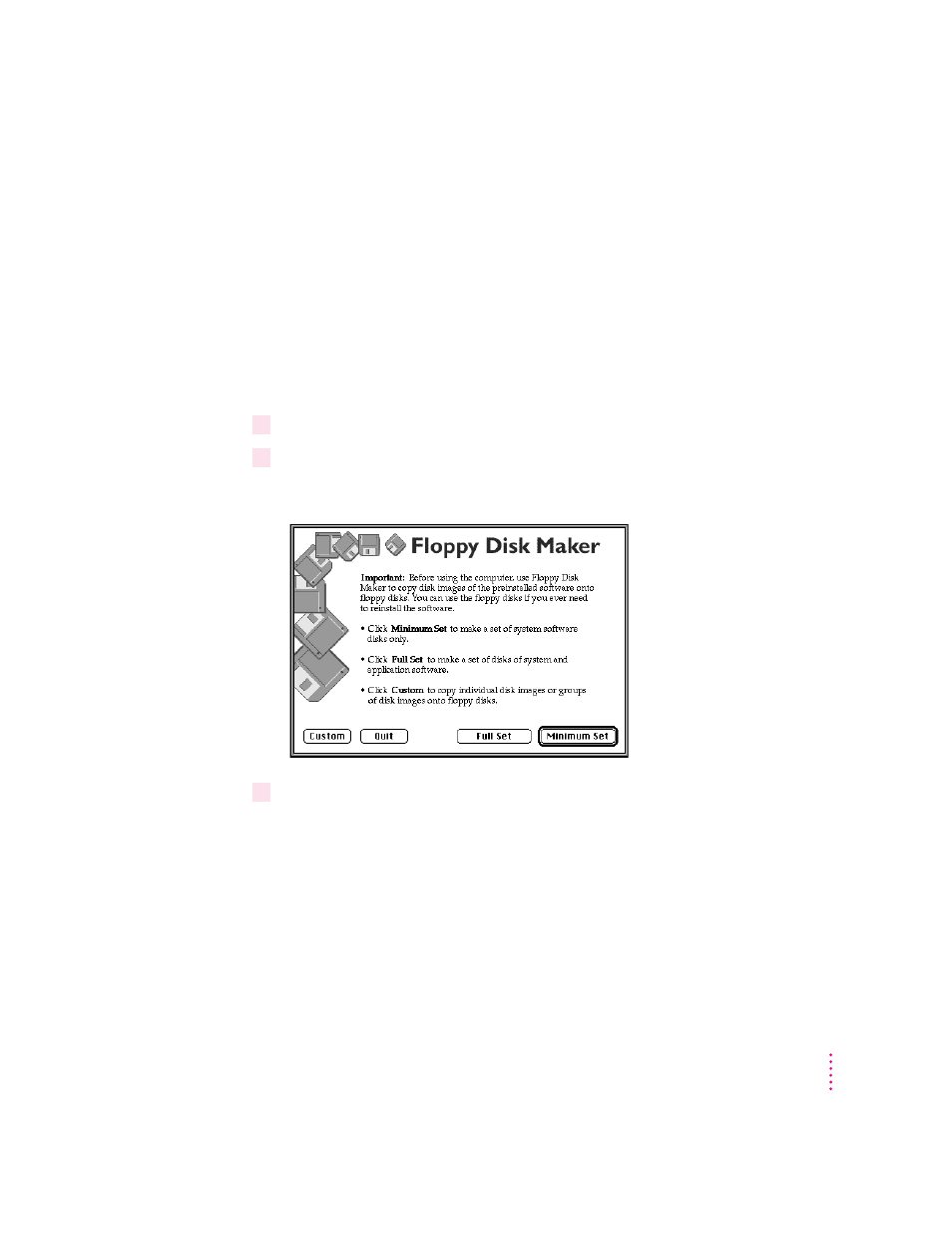 Making a set of disks | Apple PowerBook (3400 series) User Manual | Page 183 / 207