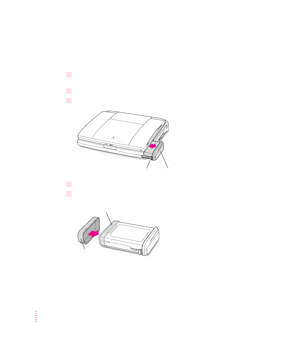 Removing or replacing the battery | Apple PowerBook (3400 series) User Manual | Page 88 / 207