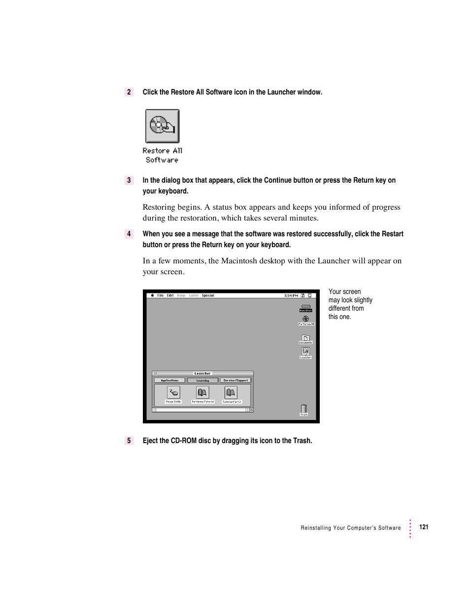 Apple Macintosh Performa 6360 Series User Manual | Page 121 / 199