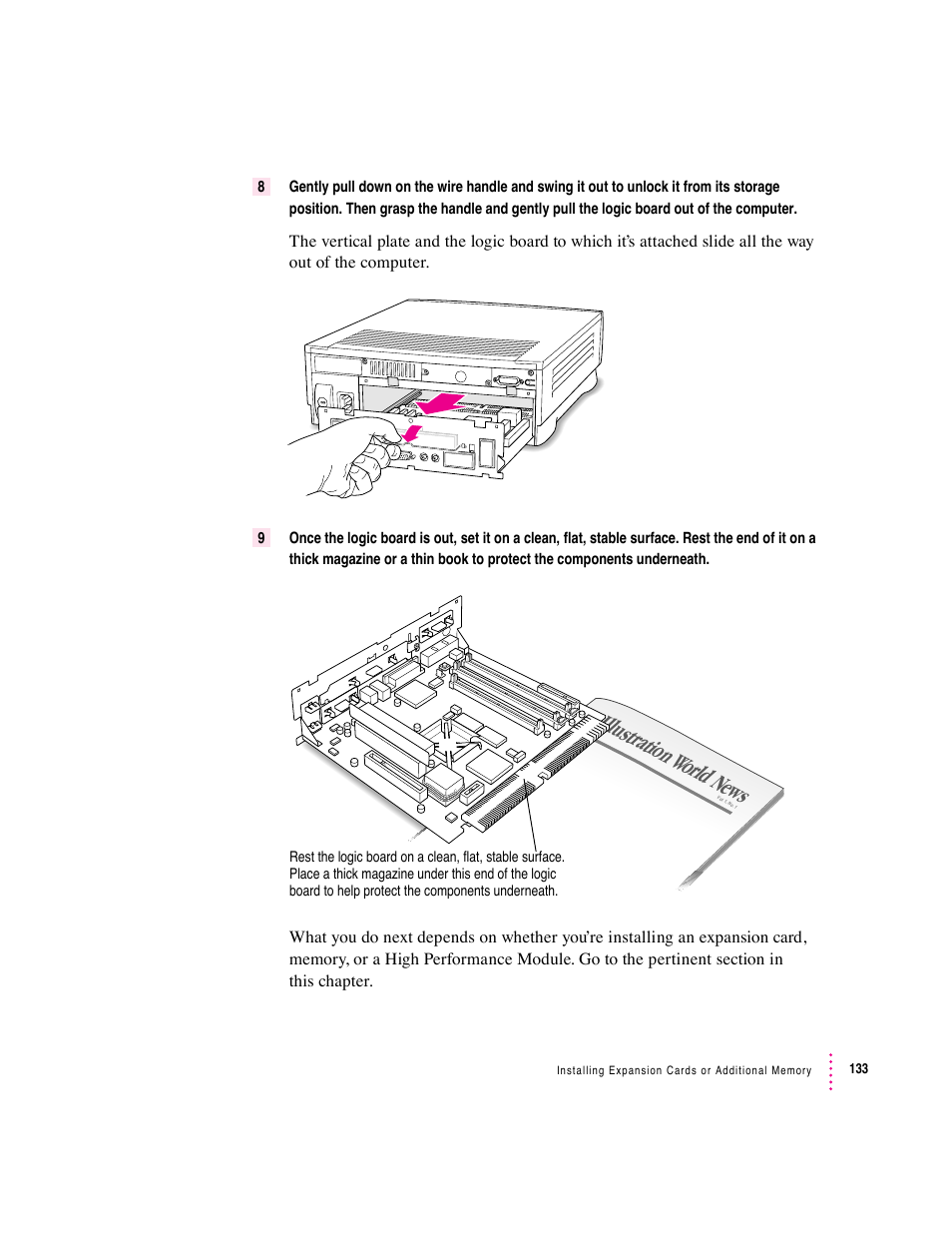 Illustrat ion worl d news | Apple Macintosh Performa 6360 Series User Manual | Page 133 / 199