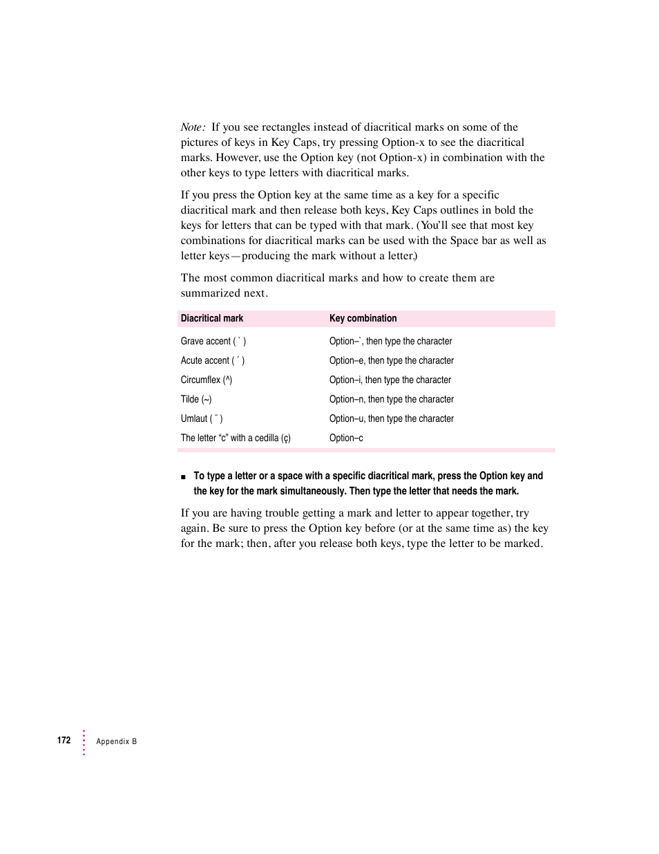 Apple Macintosh Performa 6360 Series User Manual | Page 172 / 199