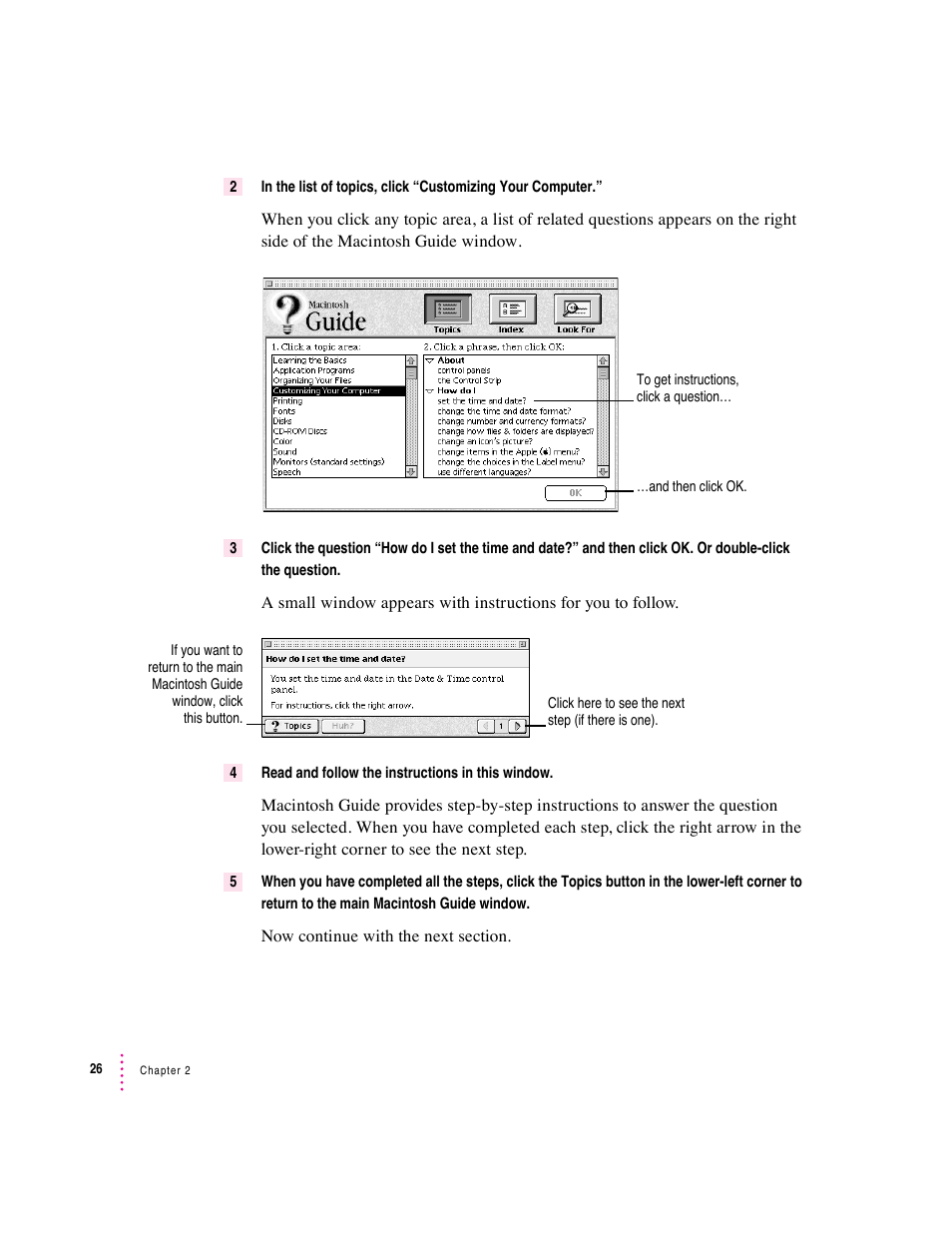 Apple Macintosh Performa 6360 Series User Manual | Page 26 / 199