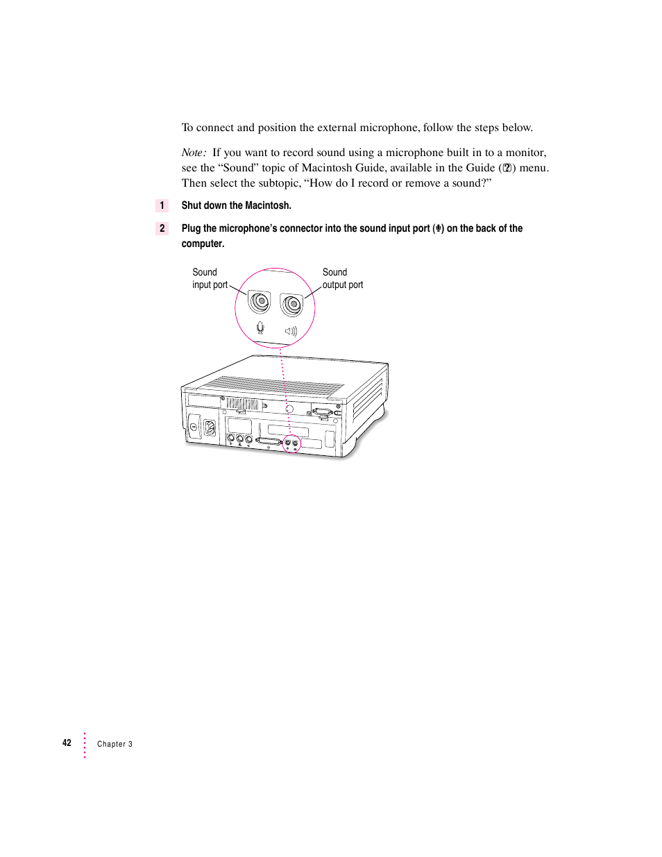 Apple Macintosh Performa 6360 Series User Manual | Page 42 / 199