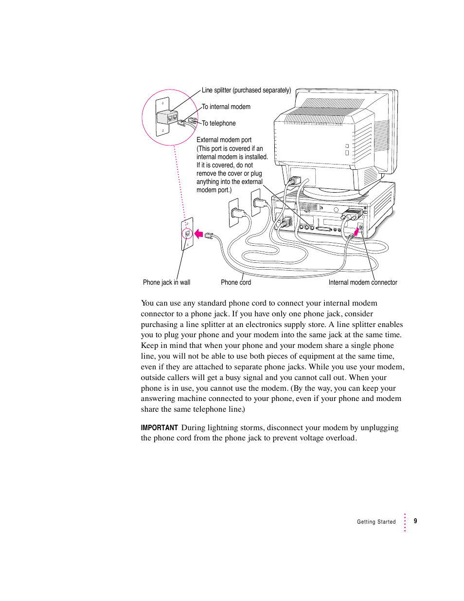 Apple Macintosh Performa 6360 Series User Manual | Page 9 / 199