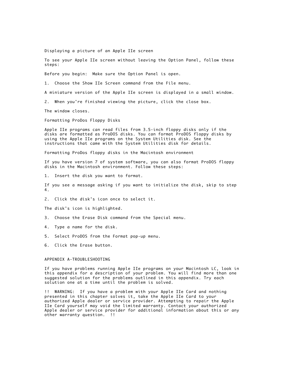 Apple IIe Card User Manual | Page 54 / 67