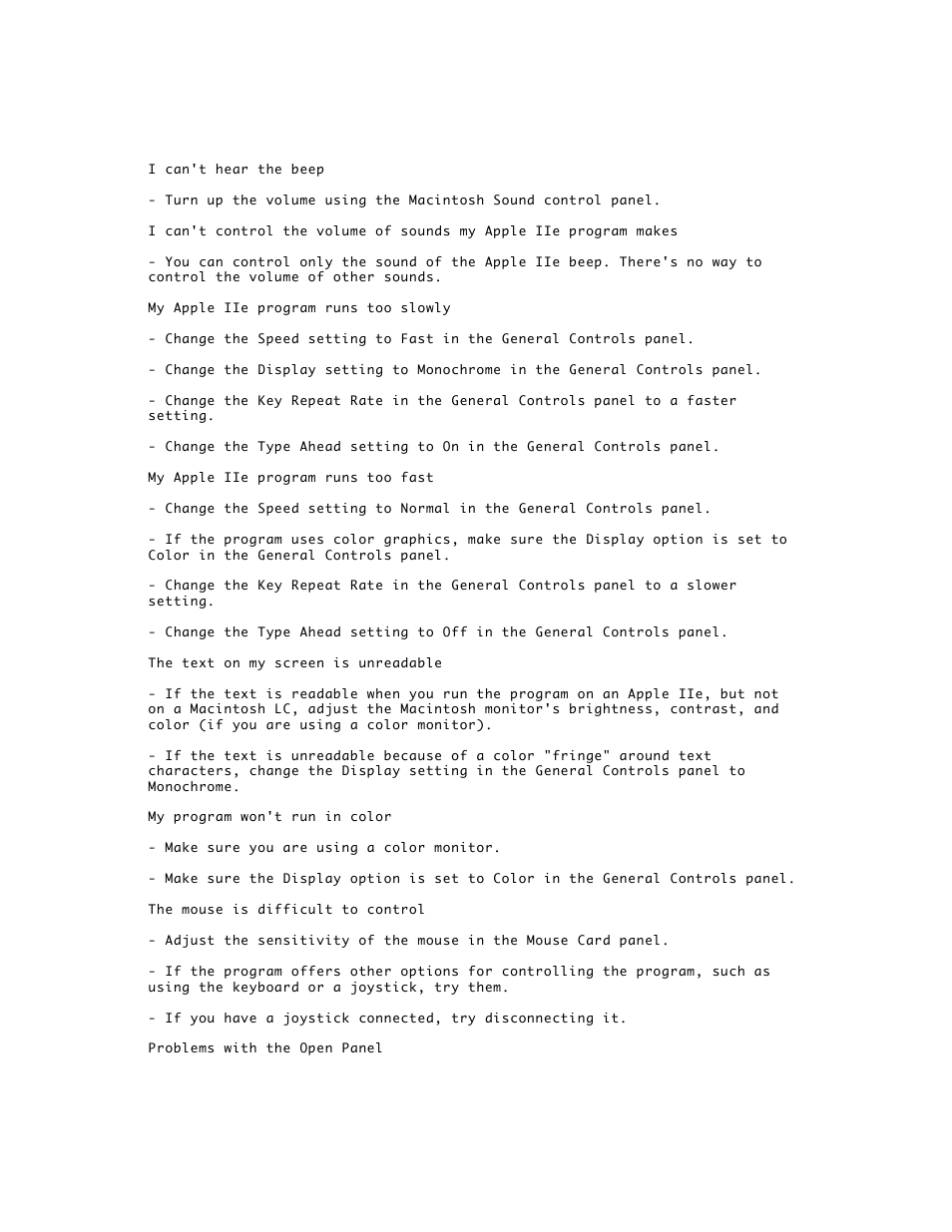Apple IIe Card User Manual | Page 59 / 67