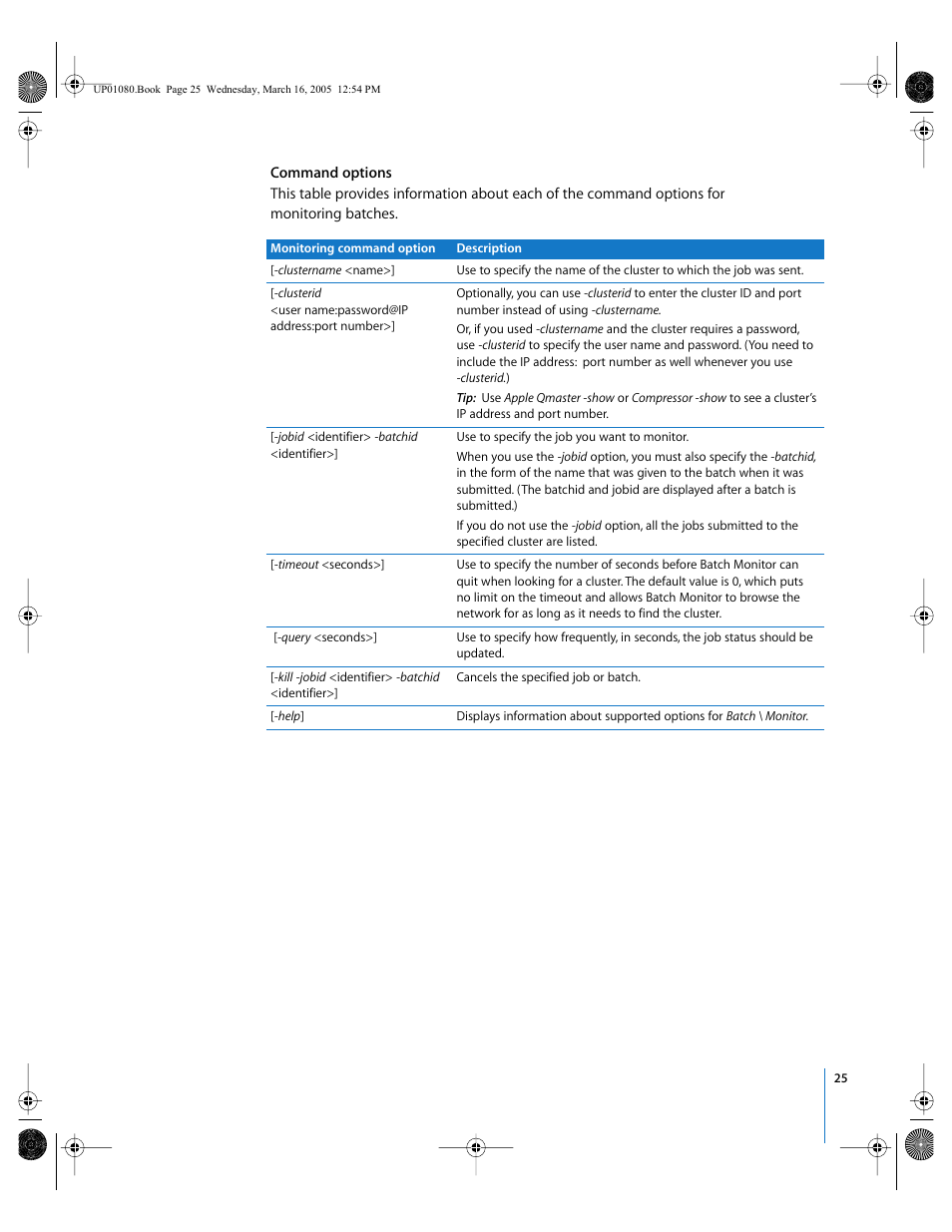 Apple Qmaster 2 User Manual | Page 25 / 25