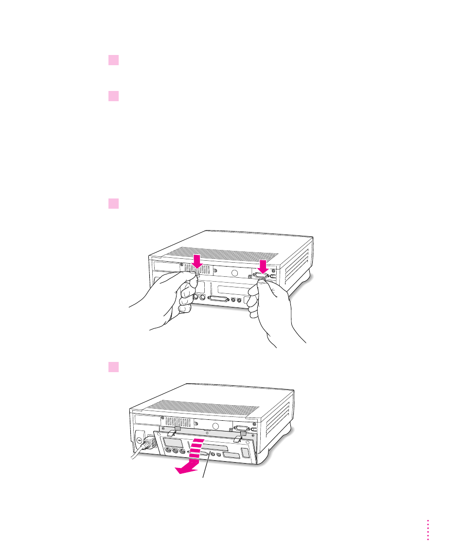 Opening the computer 99, Opening the computer | Apple Macintosh Performa 6300CD Series User Manual | Page 109 / 134