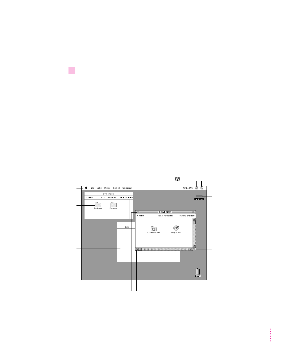 Reviewing the basics 13, Reviewing the basics | Apple Macintosh Performa 6300CD Series User Manual | Page 23 / 134