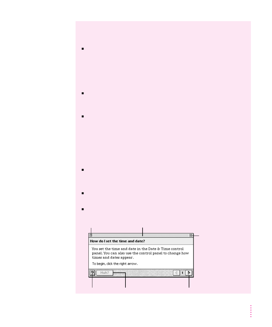 Tips for using macintosh guide | Apple Macintosh Performa 6300CD Series User Manual | Page 35 / 134