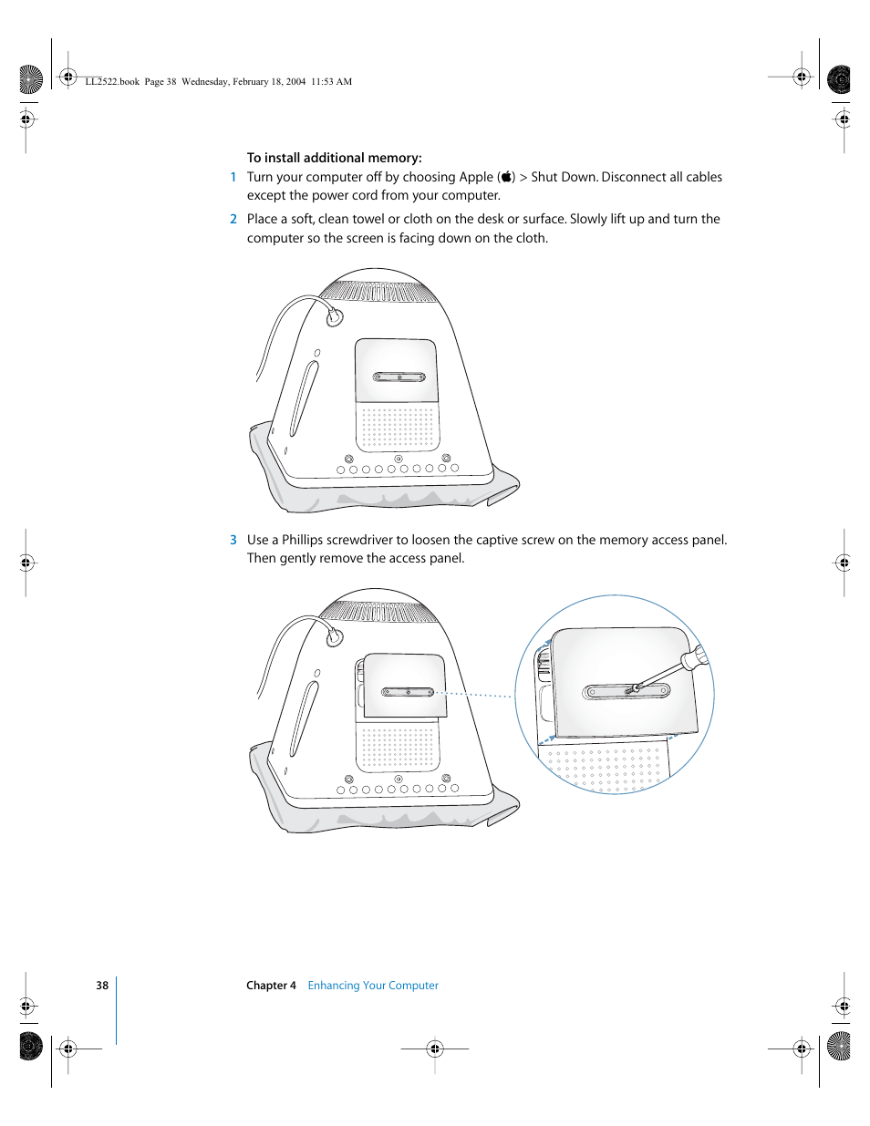 Apple eMac (USB 2.0; Early 2004) User Manual | Page 38 / 88