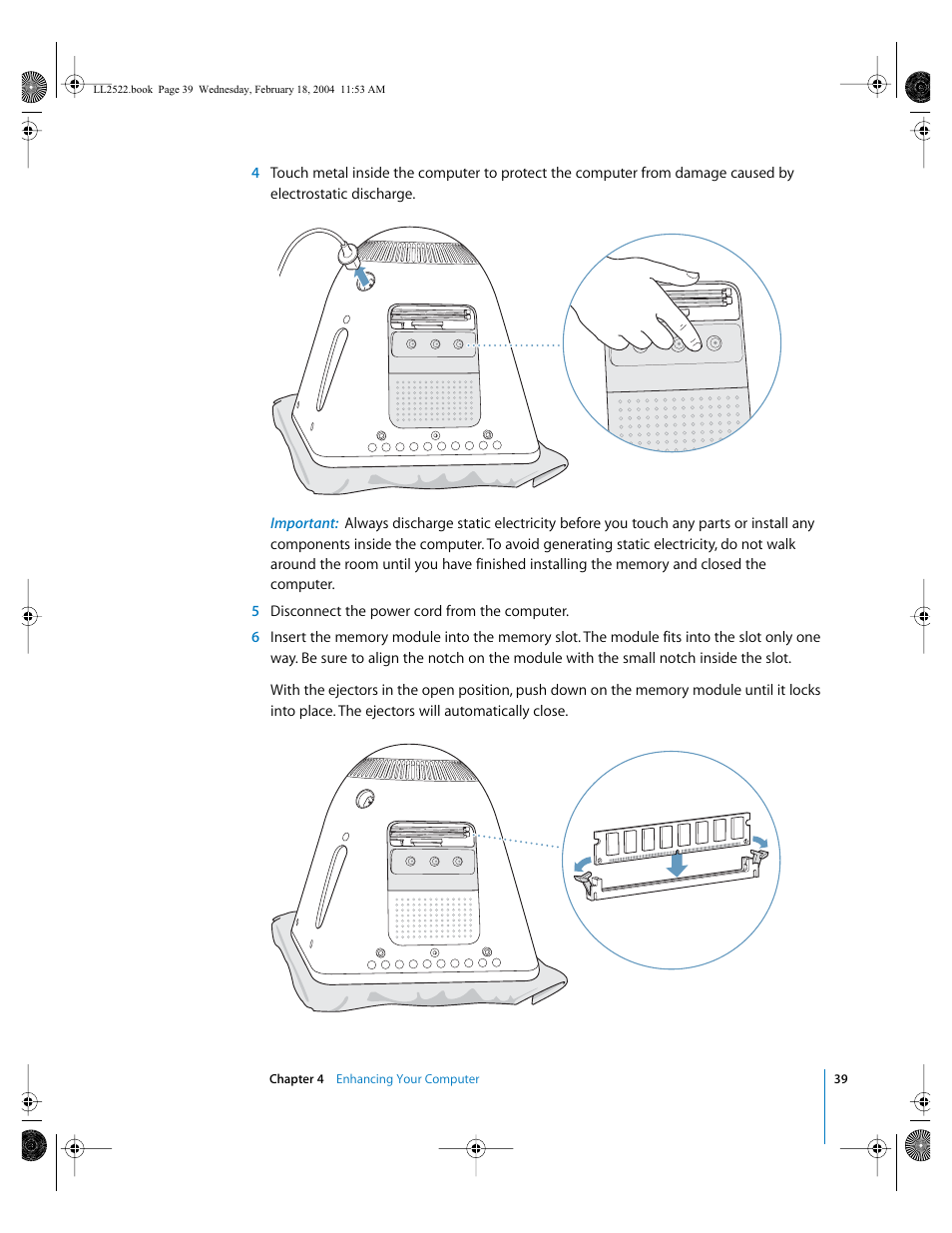 Apple eMac (USB 2.0; Early 2004) User Manual | Page 39 / 88