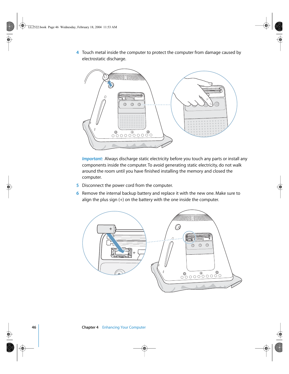 Apple eMac (USB 2.0; Early 2004) User Manual | Page 46 / 88