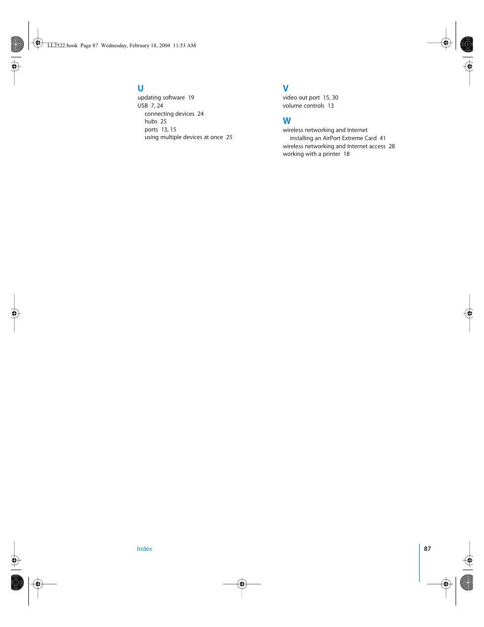 Apple eMac (USB 2.0; Early 2004) User Manual | Page 87 / 88