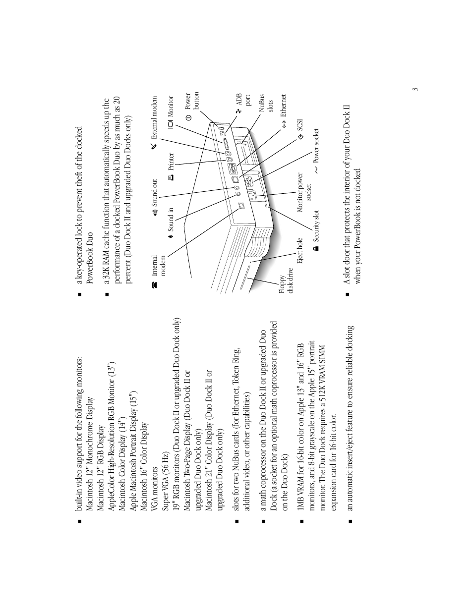 Apple PowerBook Duo Dock (including Duo Dock II) User Manual | Page 7 / 36