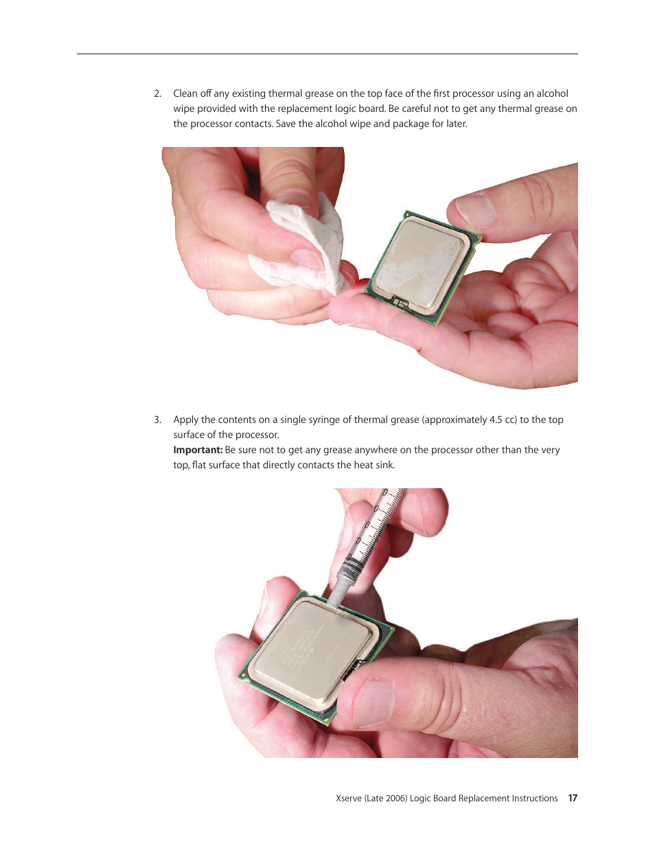 Apple Xserve Intel (Late 2006) DIY Procedure for Logic Board User Manual | Page 17 / 25