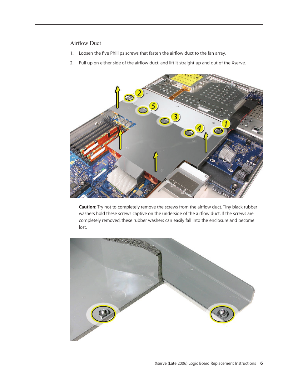Apple Xserve Intel (Late 2006) DIY Procedure for Logic Board User Manual | Page 6 / 25