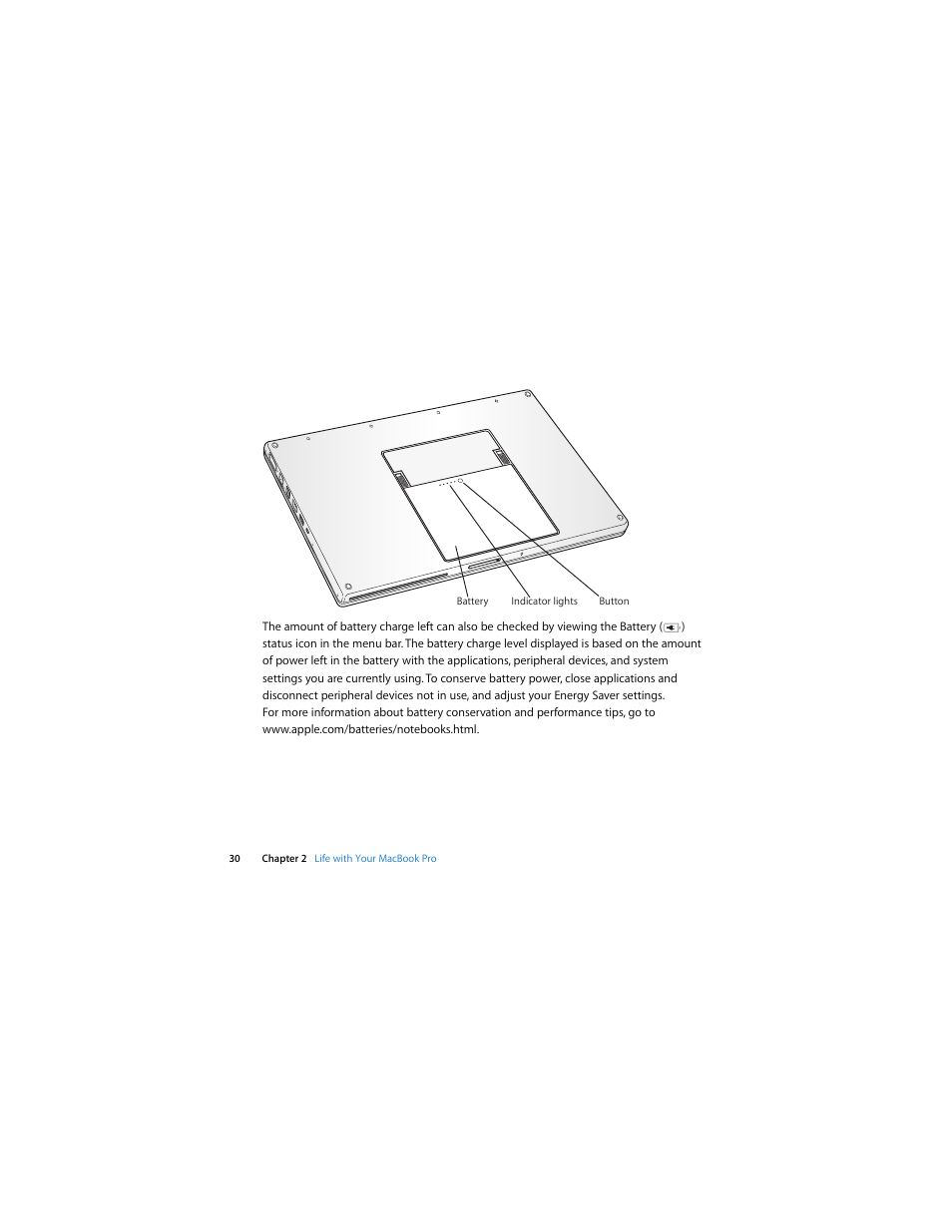 Apple MacBook Pro (Late 2007, 2.4/2.2 GHz) User Manual | Page 30 / 84