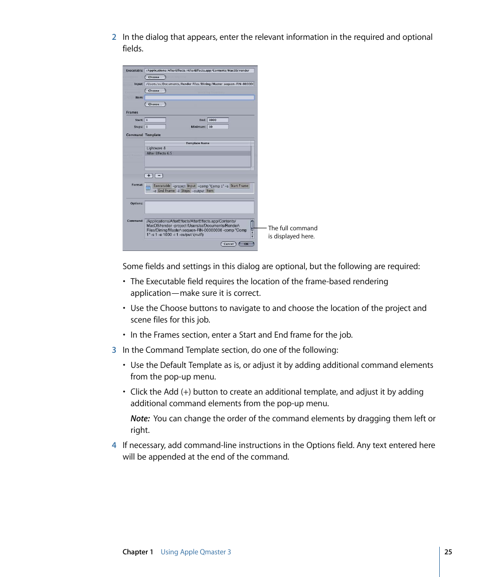 Apple Qmaster 3 User Manual | Page 25 / 42
