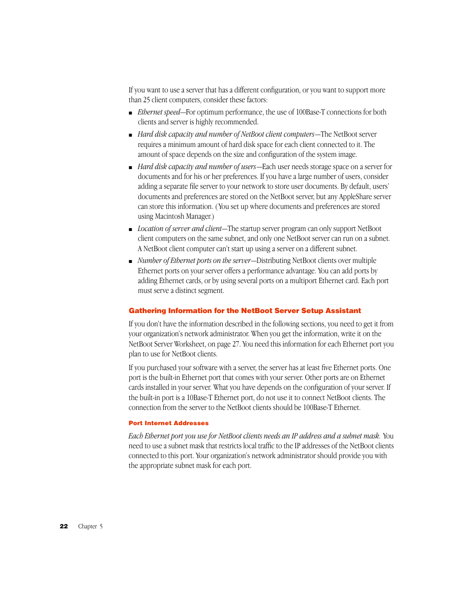 Apple Mac OS X Server User Manual | Page 22 / 46