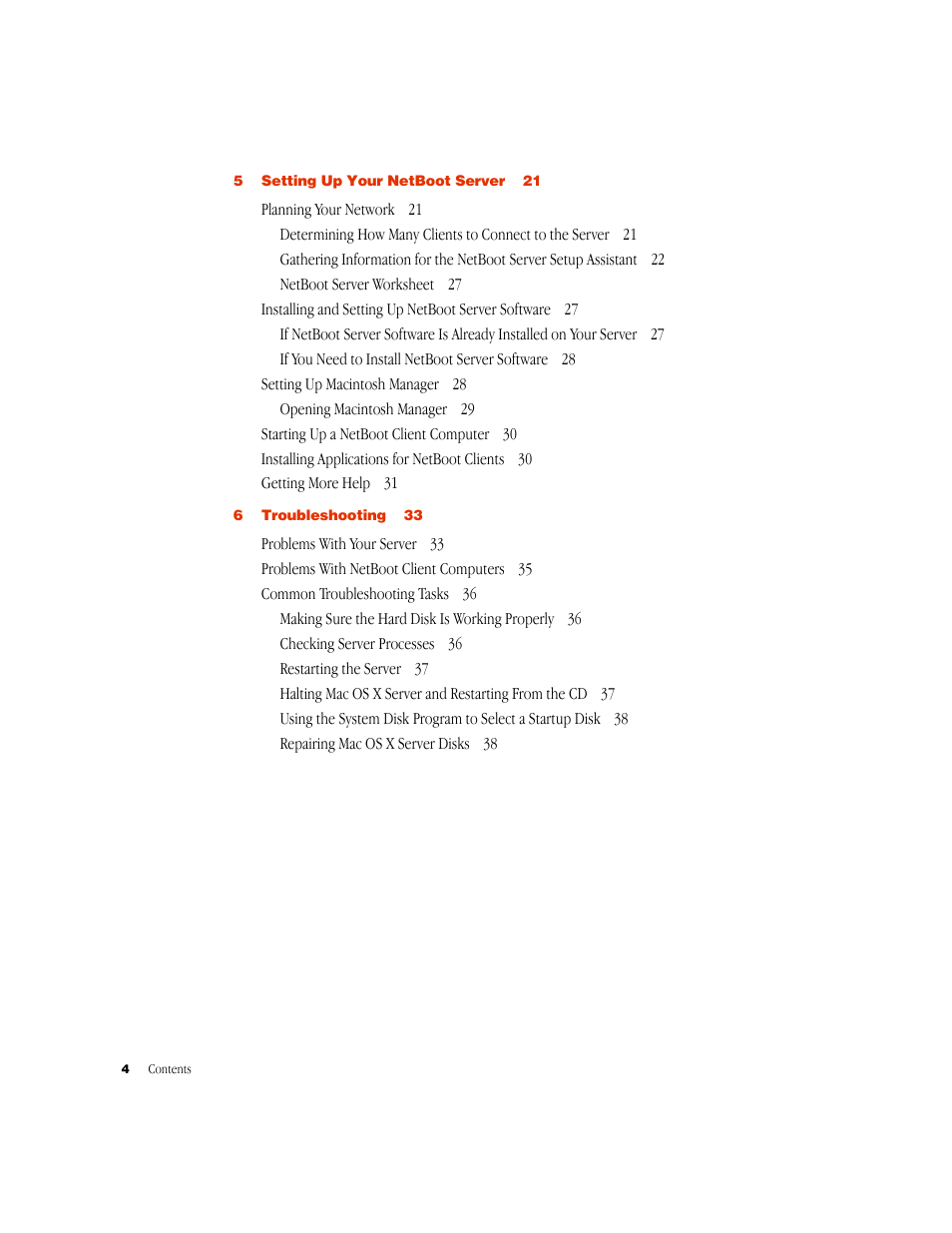 Apple Mac OS X Server User Manual | Page 4 / 46