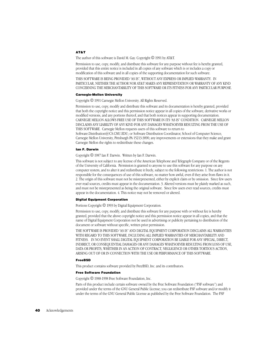 Apple Mac OS X Server User Manual | Page 40 / 46