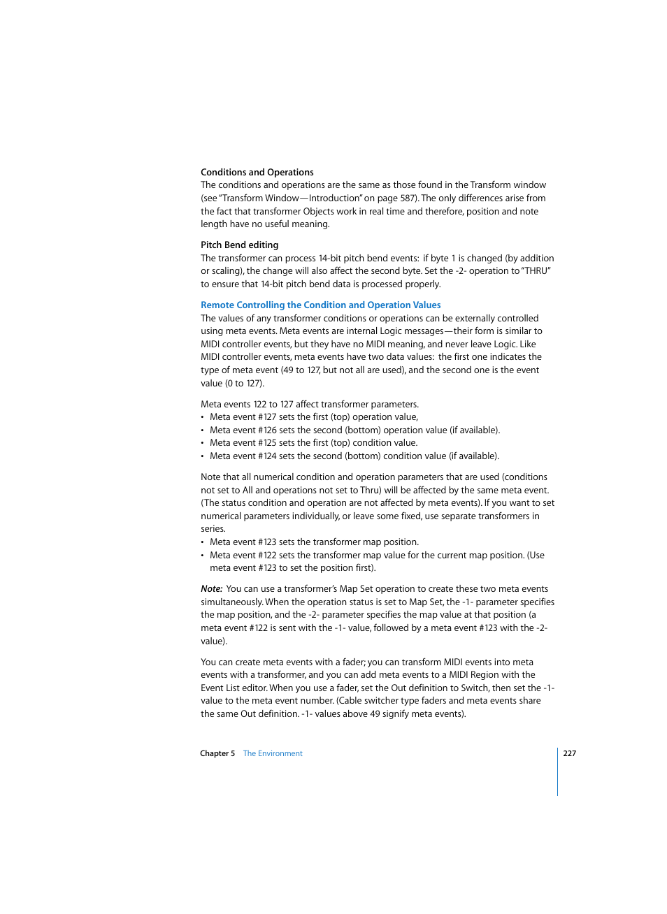 Apple Logic Pro 7 User Manual | Page 227 / 730