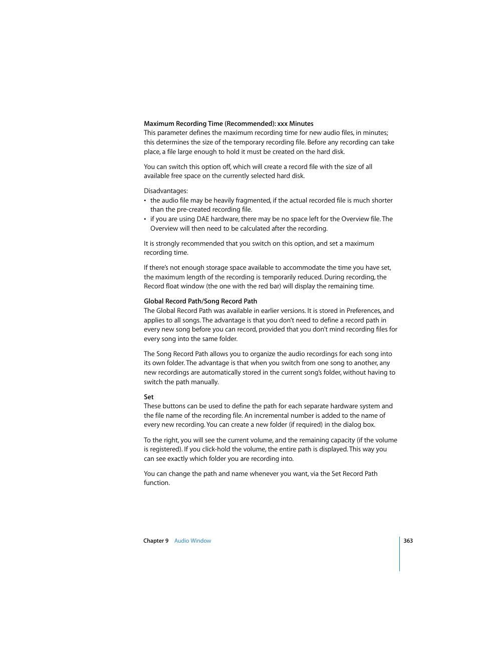 Apple Logic Pro 7 User Manual | Page 363 / 730