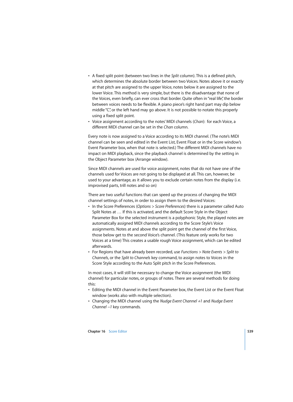 Apple Logic Pro 7 User Manual | Page 539 / 730