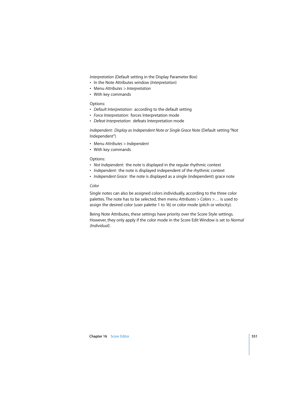 Apple Logic Pro 7 User Manual | Page 551 / 730