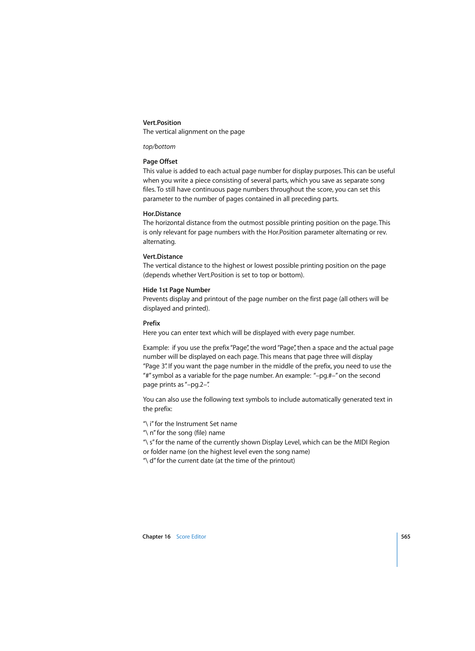 Apple Logic Pro 7 User Manual | Page 565 / 730