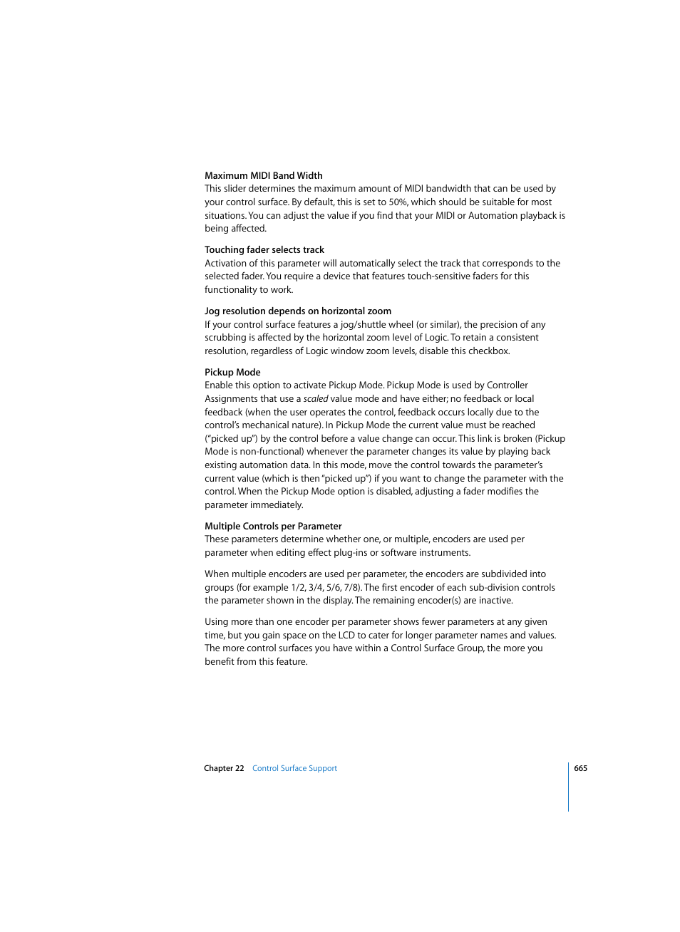 Apple Logic Pro 7 User Manual | Page 665 / 730