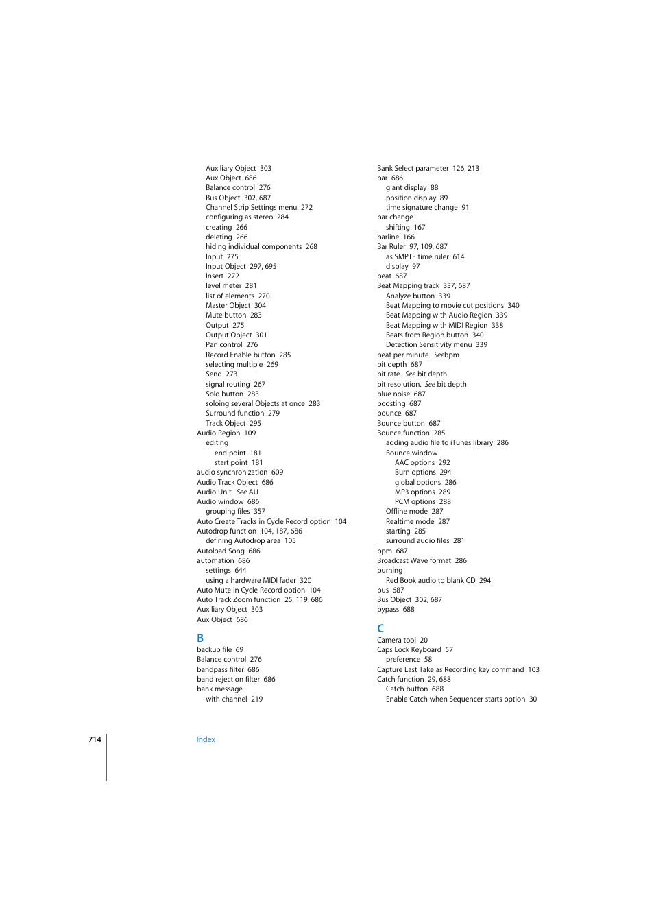 Apple Logic Pro 7 User Manual | Page 714 / 730