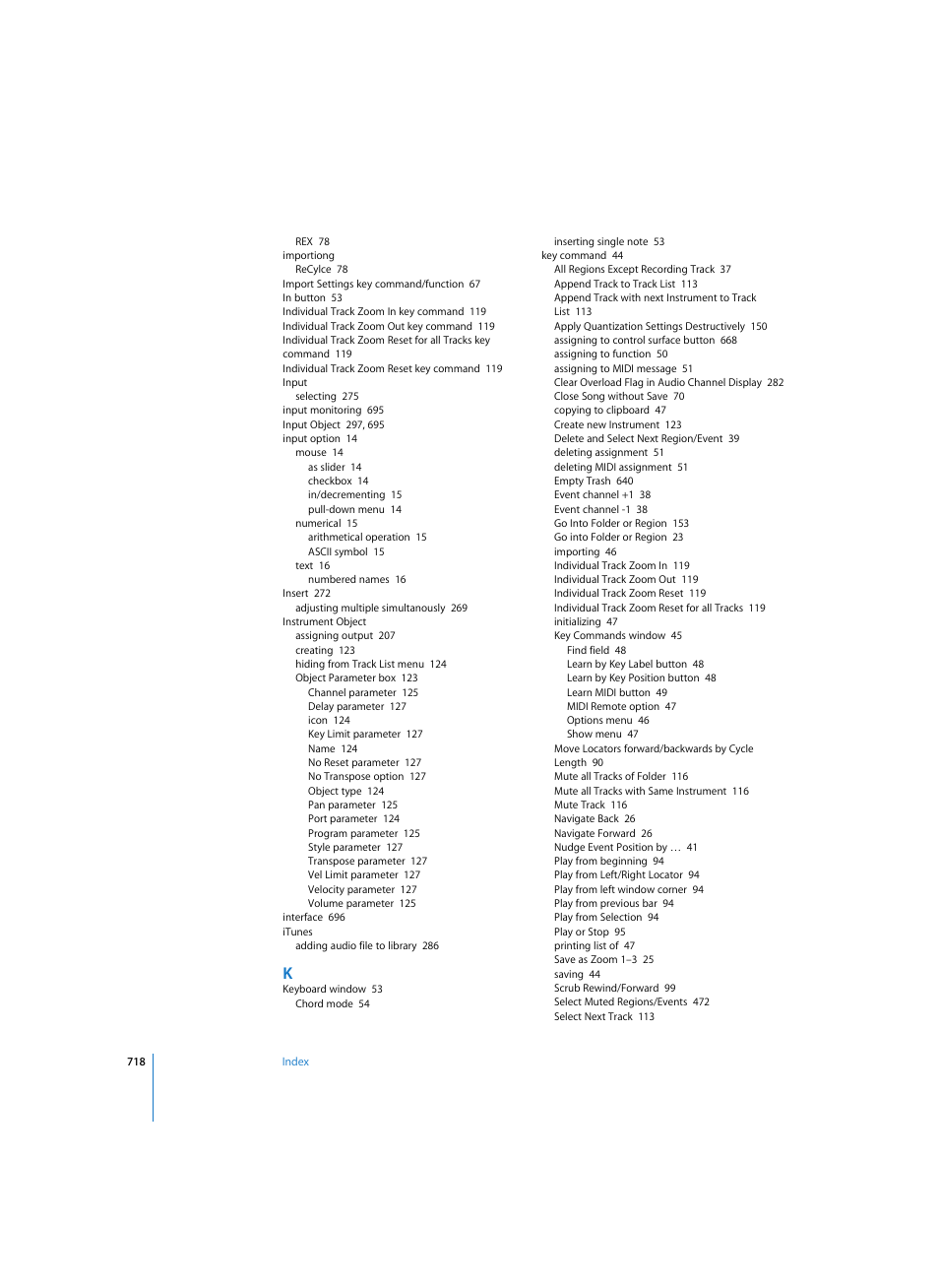Apple Logic Pro 7 User Manual | Page 718 / 730