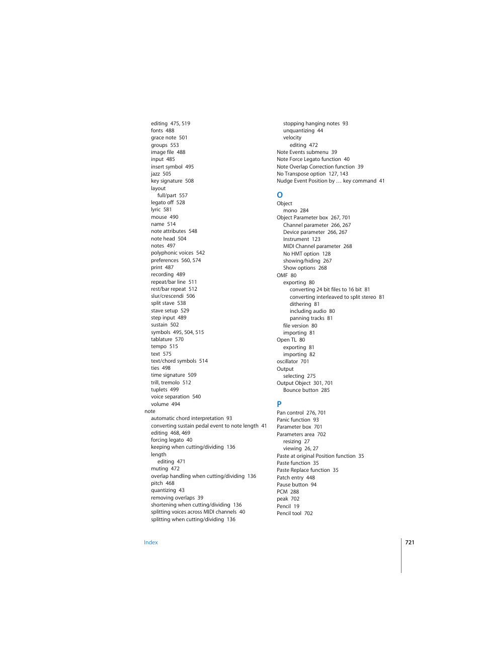 Apple Logic Pro 7 User Manual | Page 721 / 730
