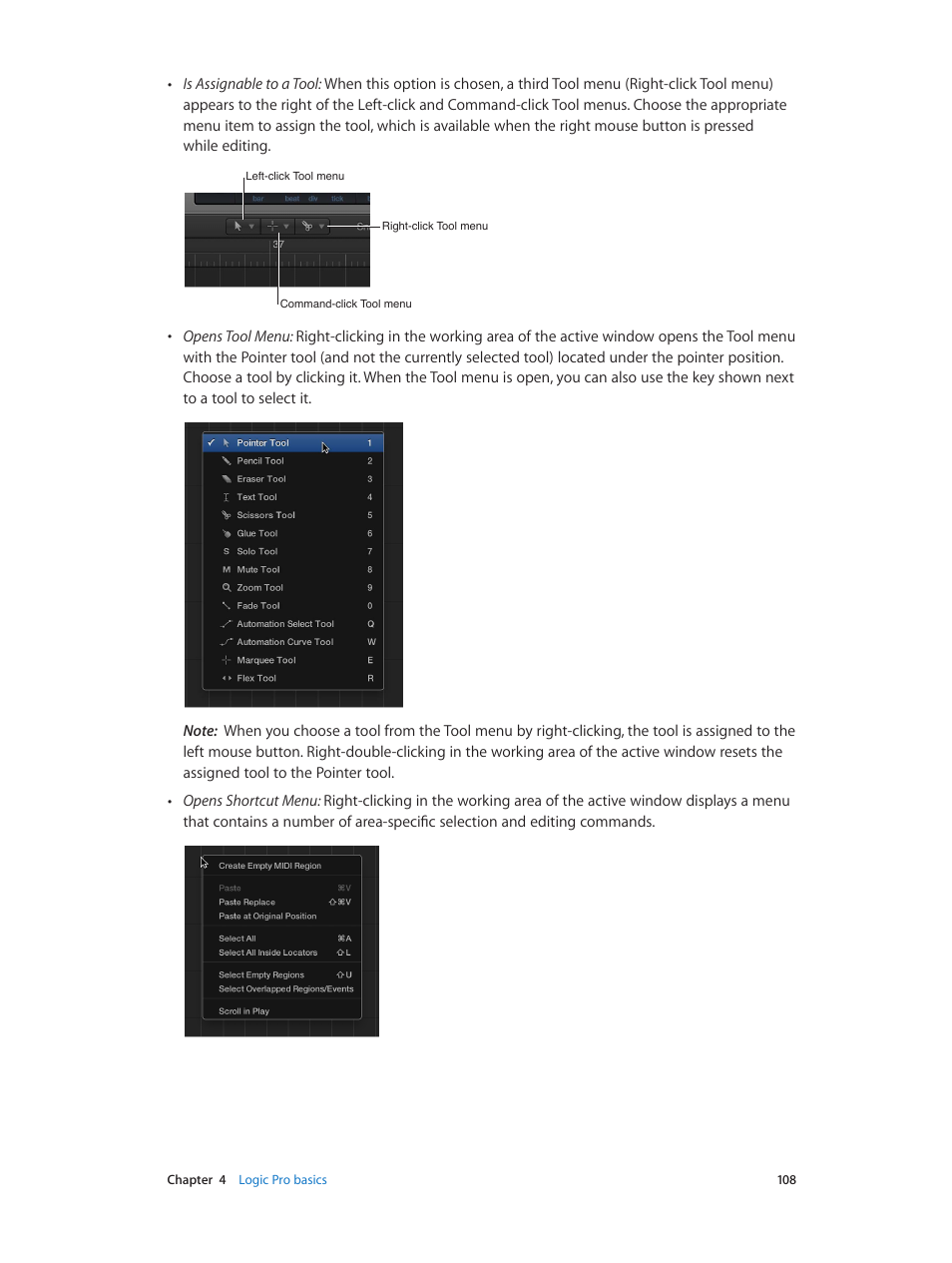 Apple Logic Pro X User Manual | Page 108 / 919