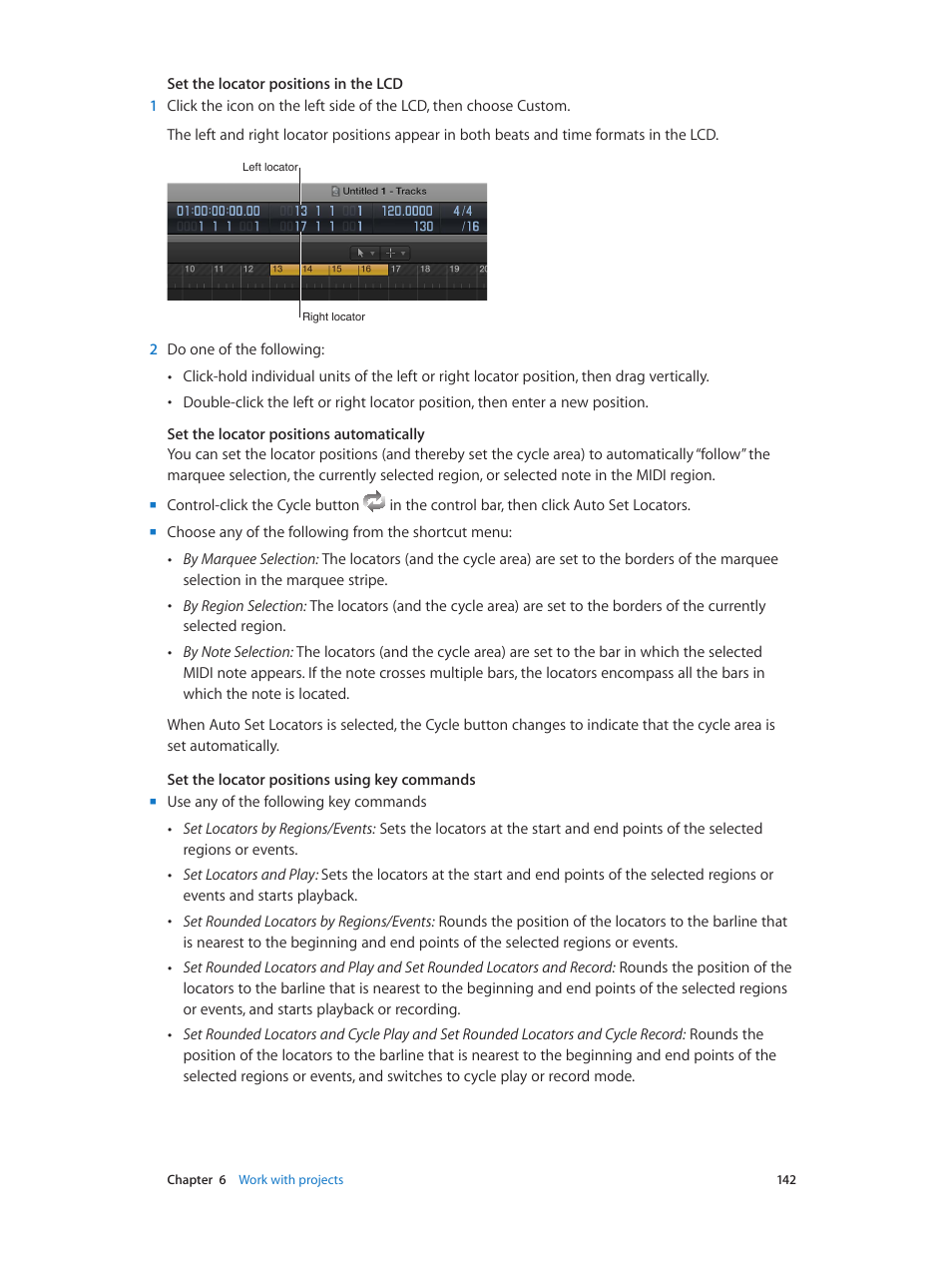 Apple Logic Pro X User Manual | Page 142 / 919