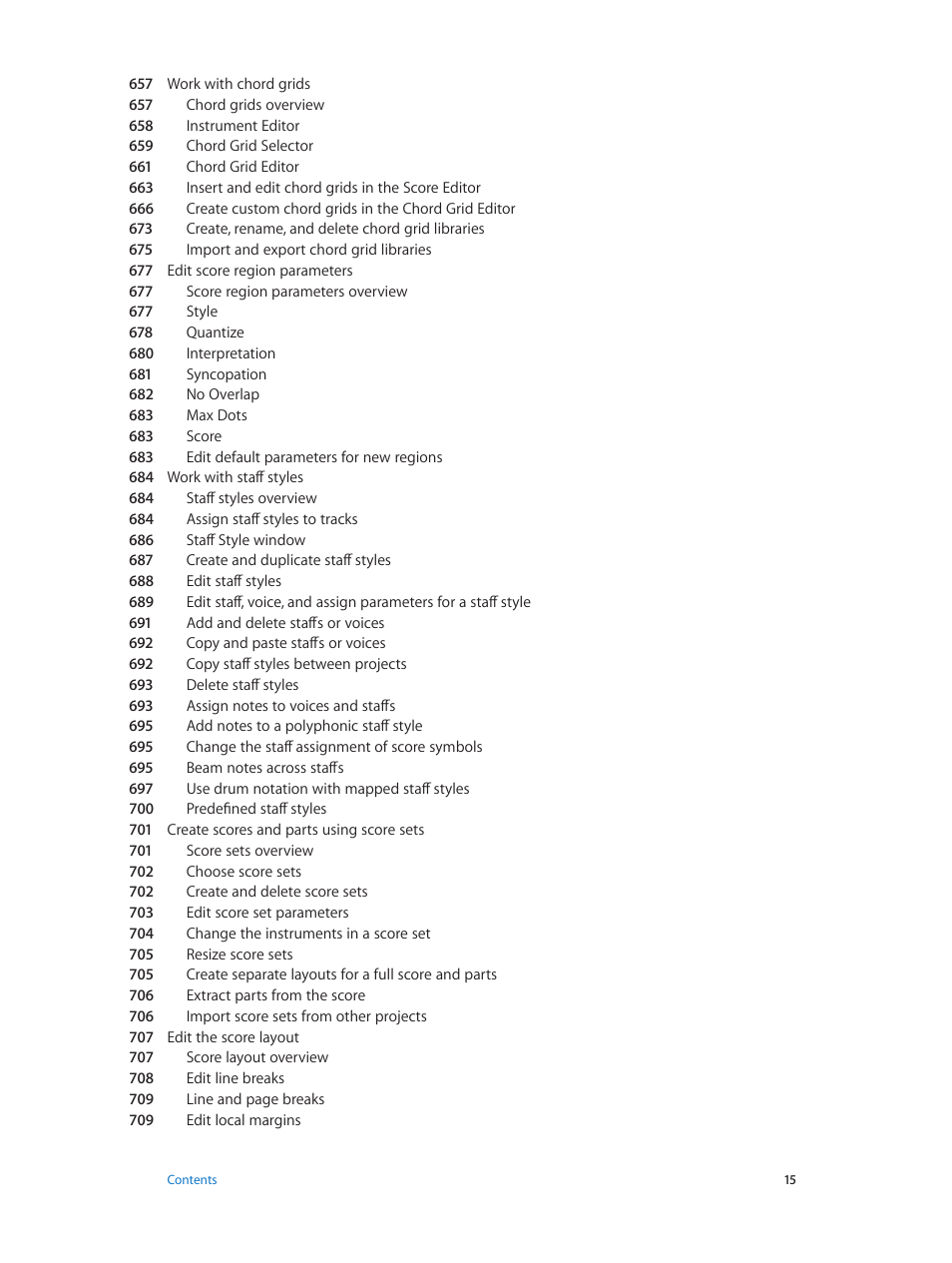 Apple Logic Pro X User Manual | Page 15 / 919