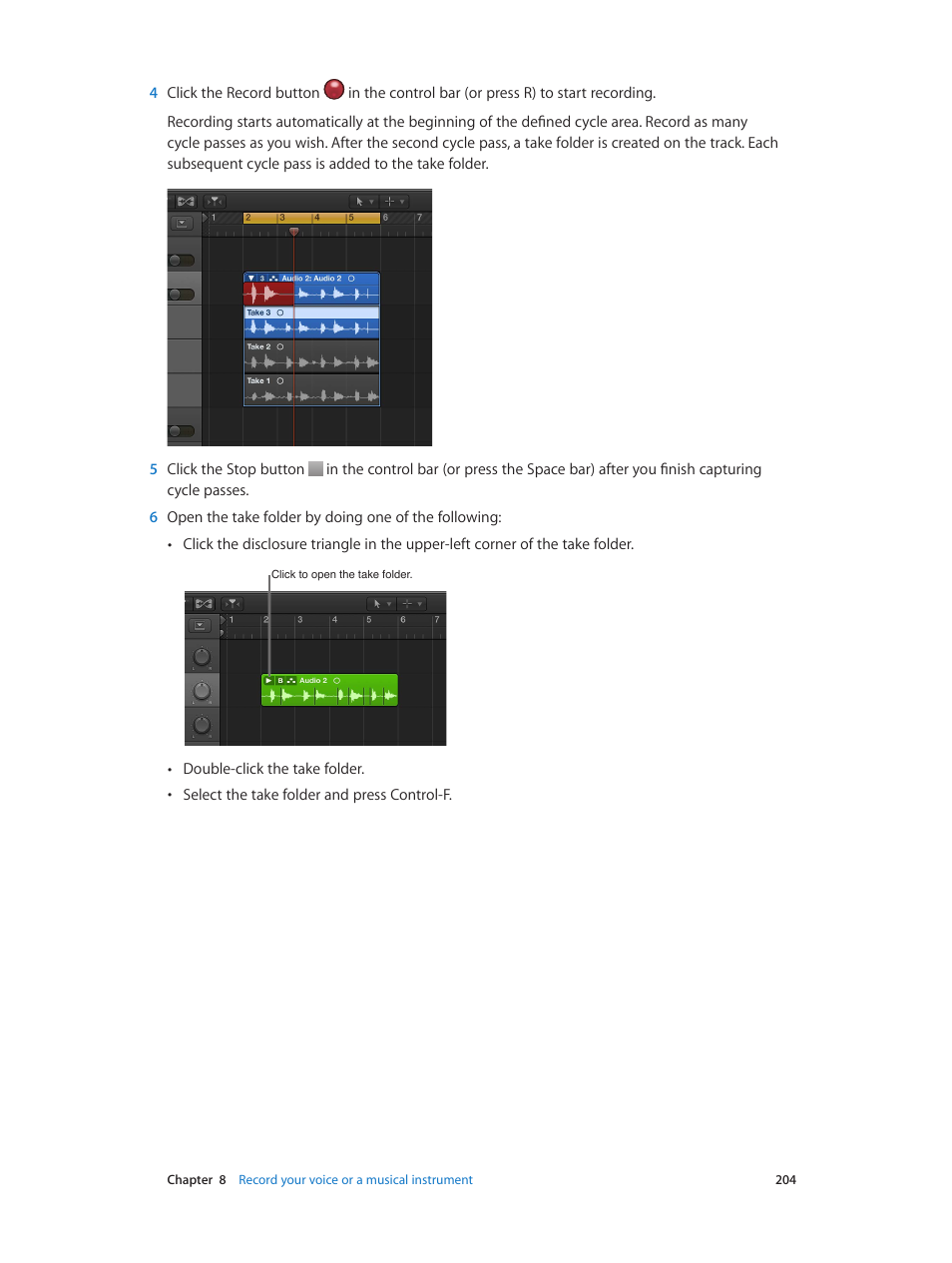 Apple Logic Pro X User Manual | Page 204 / 919