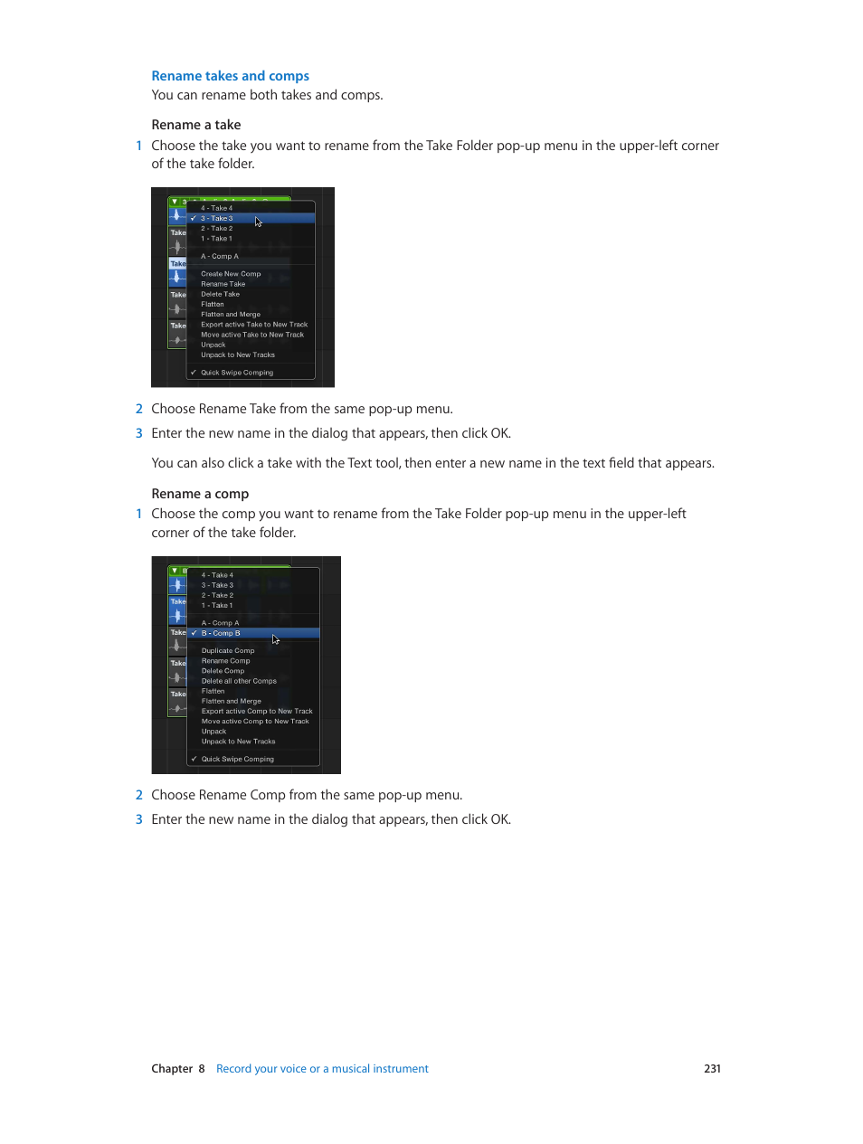 Apple Logic Pro X User Manual | Page 231 / 919