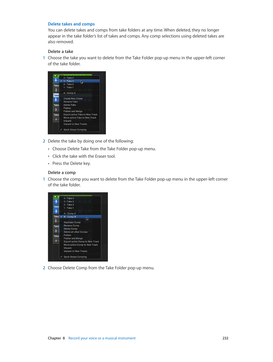 Apple Logic Pro X User Manual | Page 232 / 919