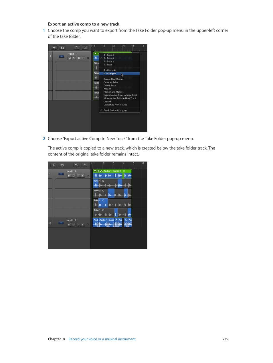 Apple Logic Pro X User Manual | Page 239 / 919