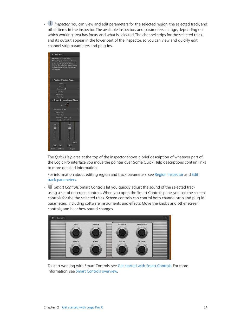 Apple Logic Pro X User Manual | Page 24 / 919