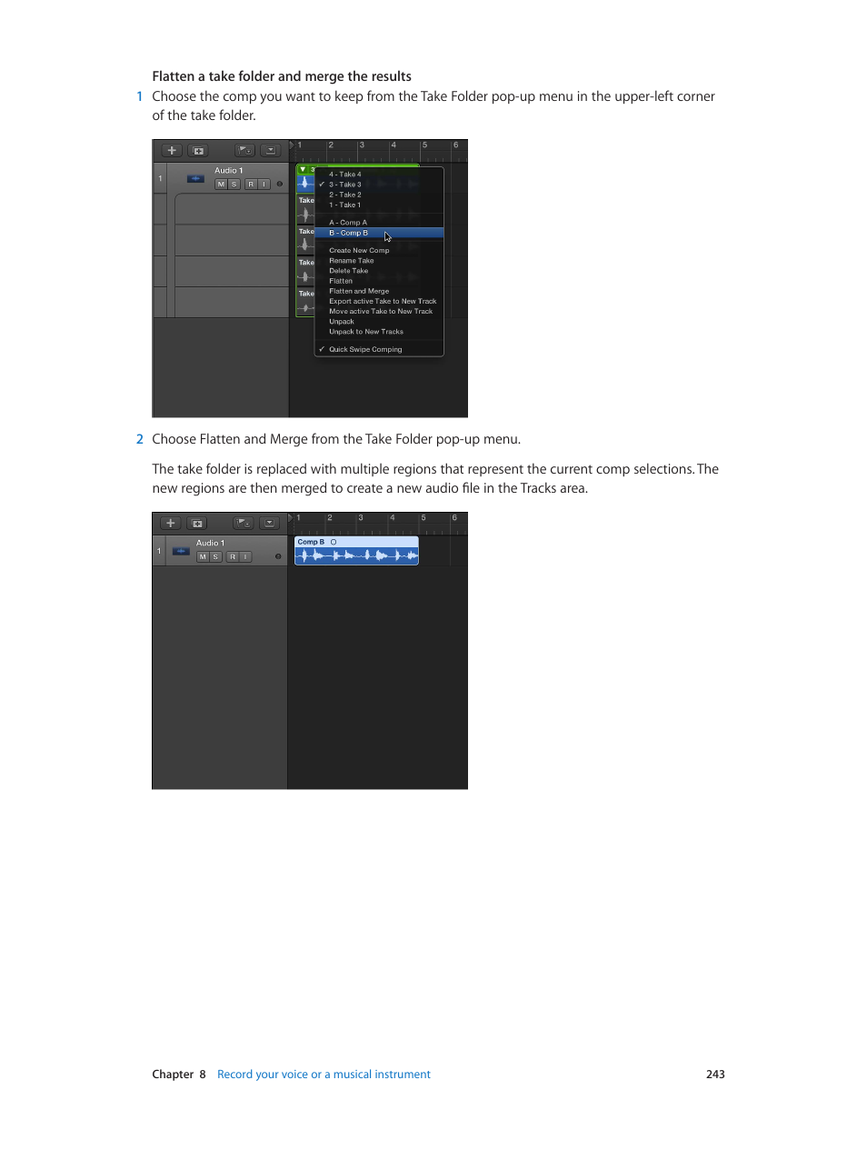 Apple Logic Pro X User Manual | Page 243 / 919