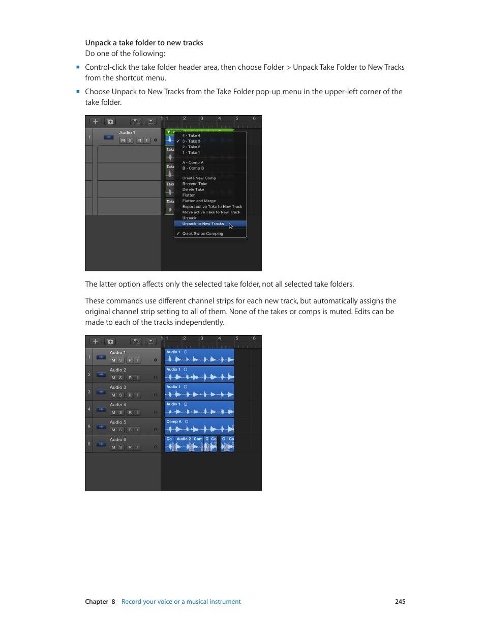 Apple Logic Pro X User Manual | Page 245 / 919