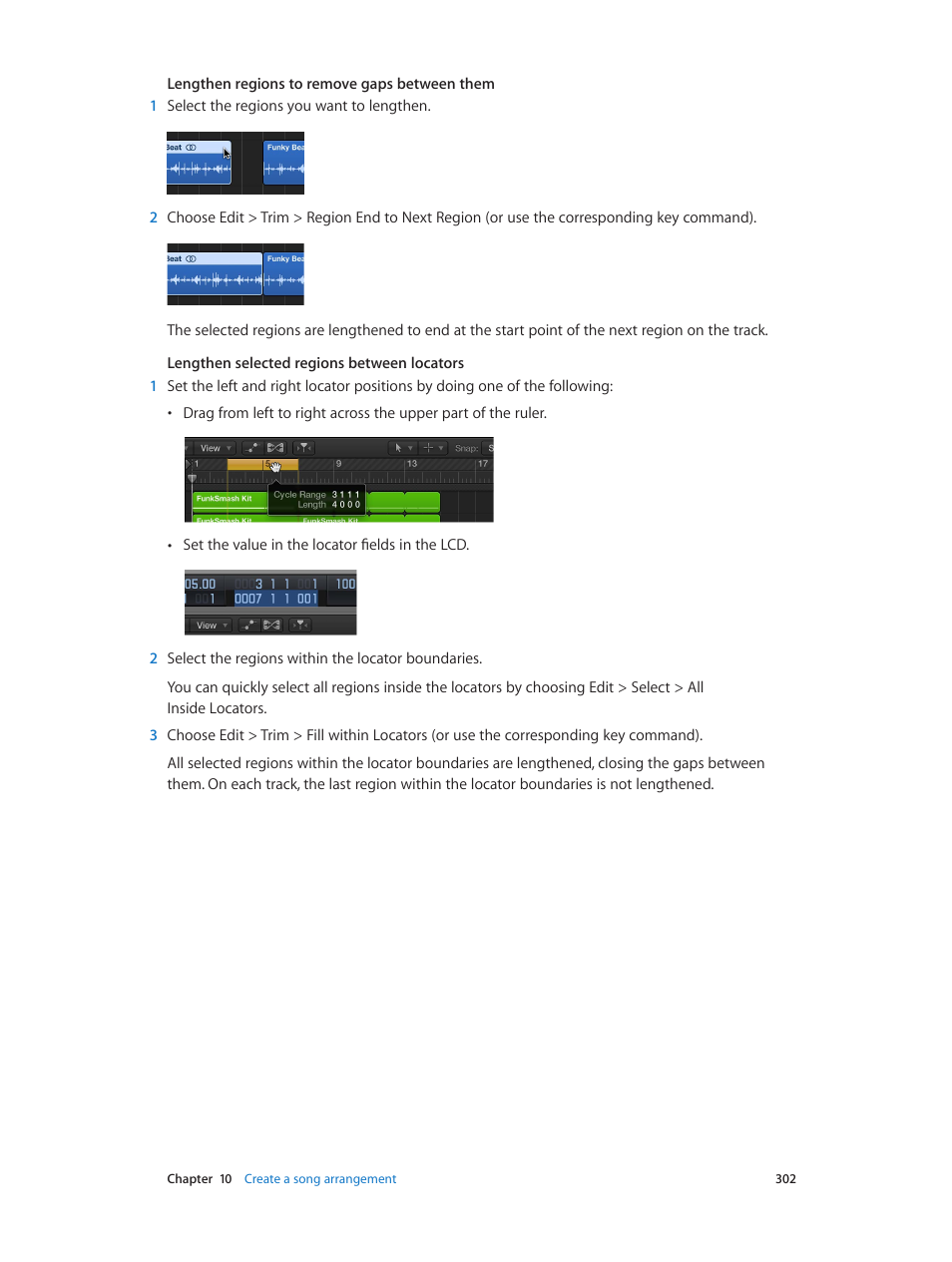 Apple Logic Pro X User Manual | Page 302 / 919