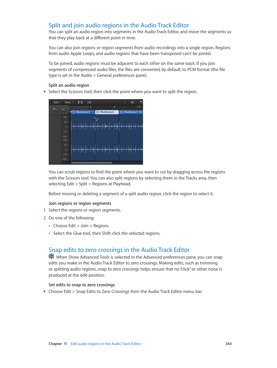Apple Logic Pro X User Manual | Page 343 / 919