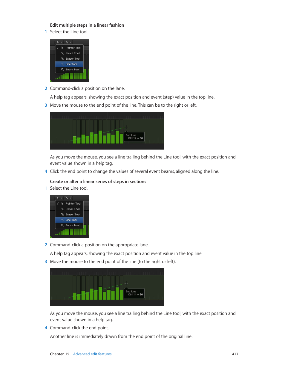 Apple Logic Pro X User Manual | Page 427 / 919